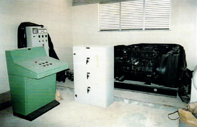1997 - Gerador e painéis de controle