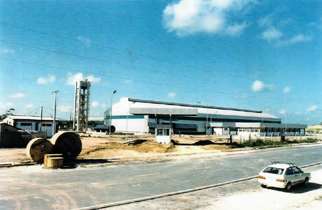 1997 - Vista geral da fábrica