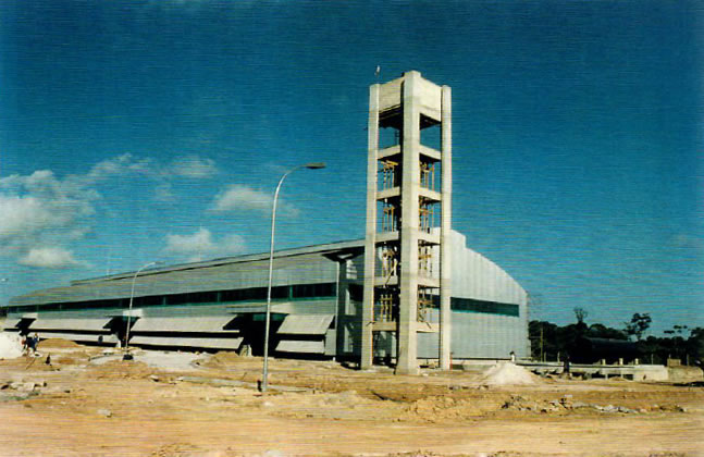 1997 - Galpão e caixa d'agua