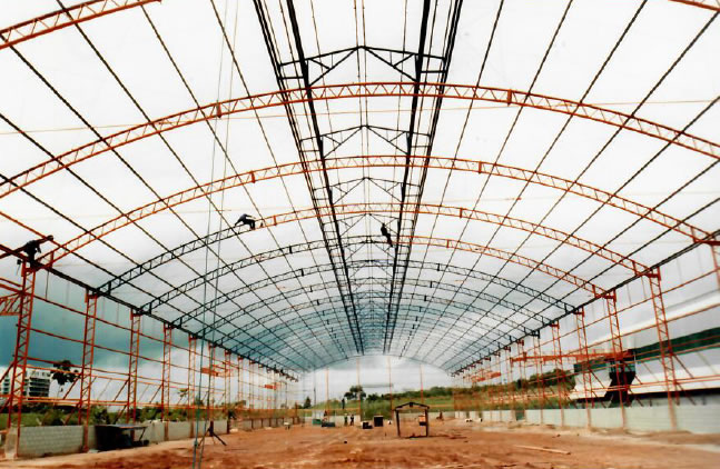 1999 - Vista interna da obra (frente para os fundos)