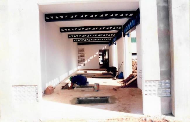 1999 - Vista interna da Subestação