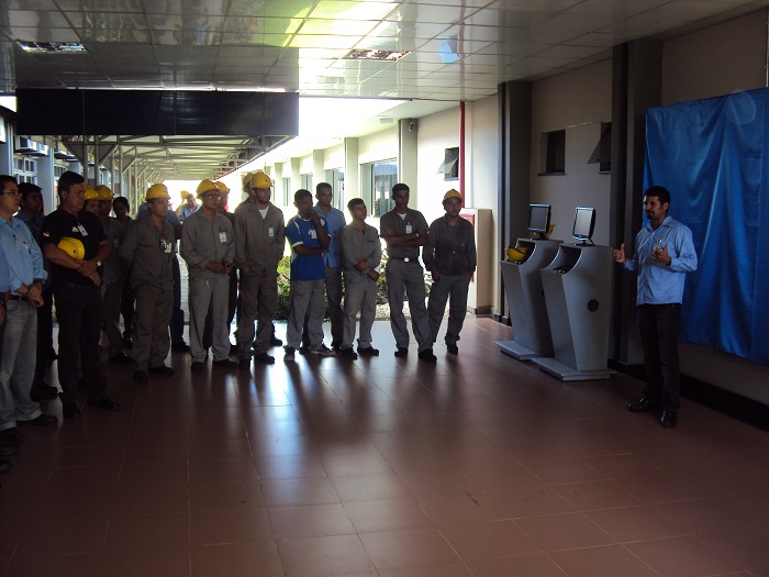 Inauguração da Galeria de Troféus